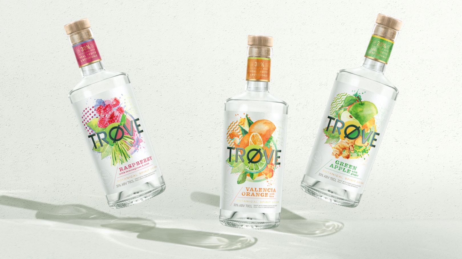 Butterfly Cannon 为新的低酒精、低热量烈酒品牌 TRØVE 创造设计  创意热潮 (7).jpg