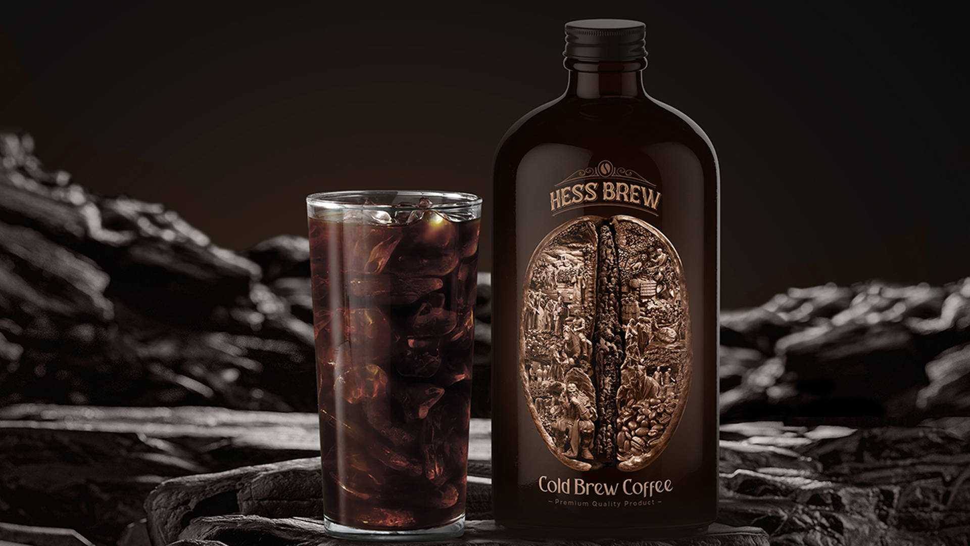 Hess Brew 的冷萃咖啡是金色的  Dieline - 设计、品牌和包装灵感.jpg