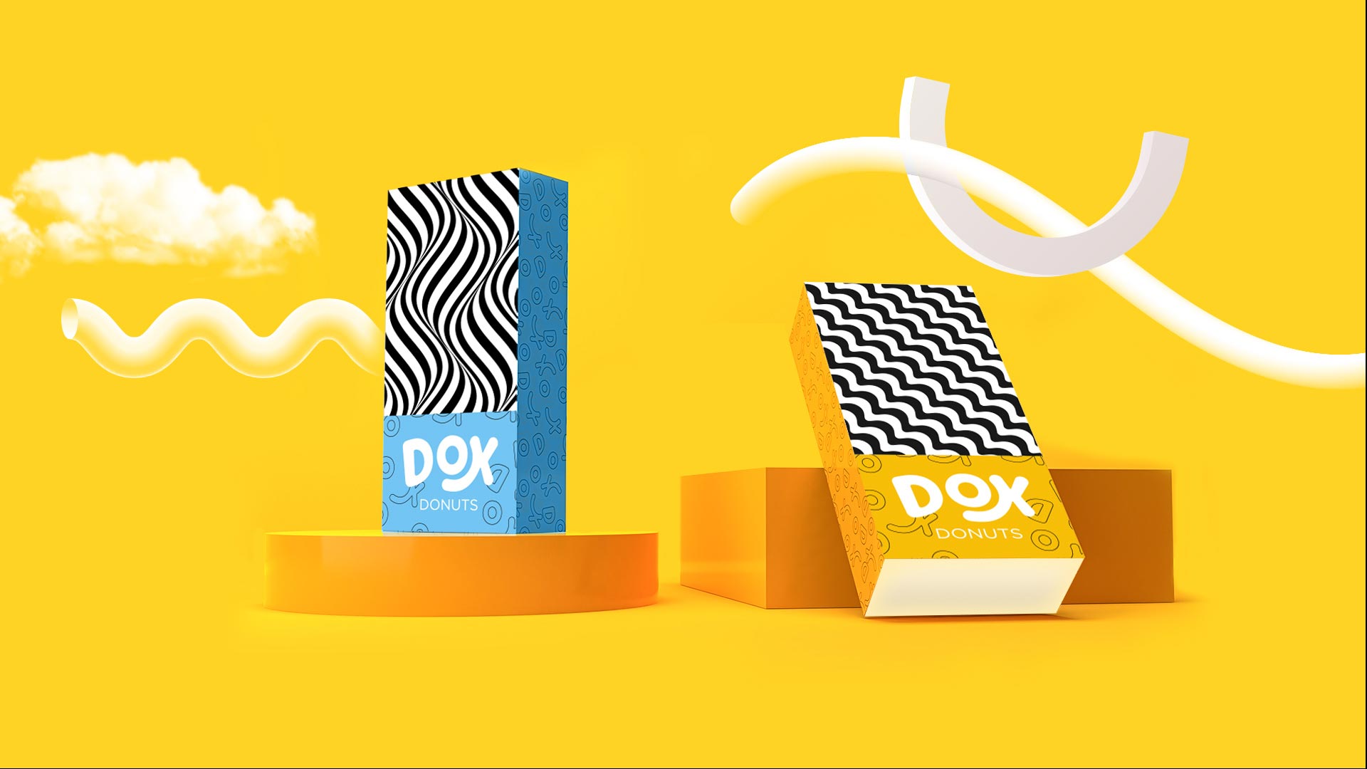 甜甜圈独特的包装设计5