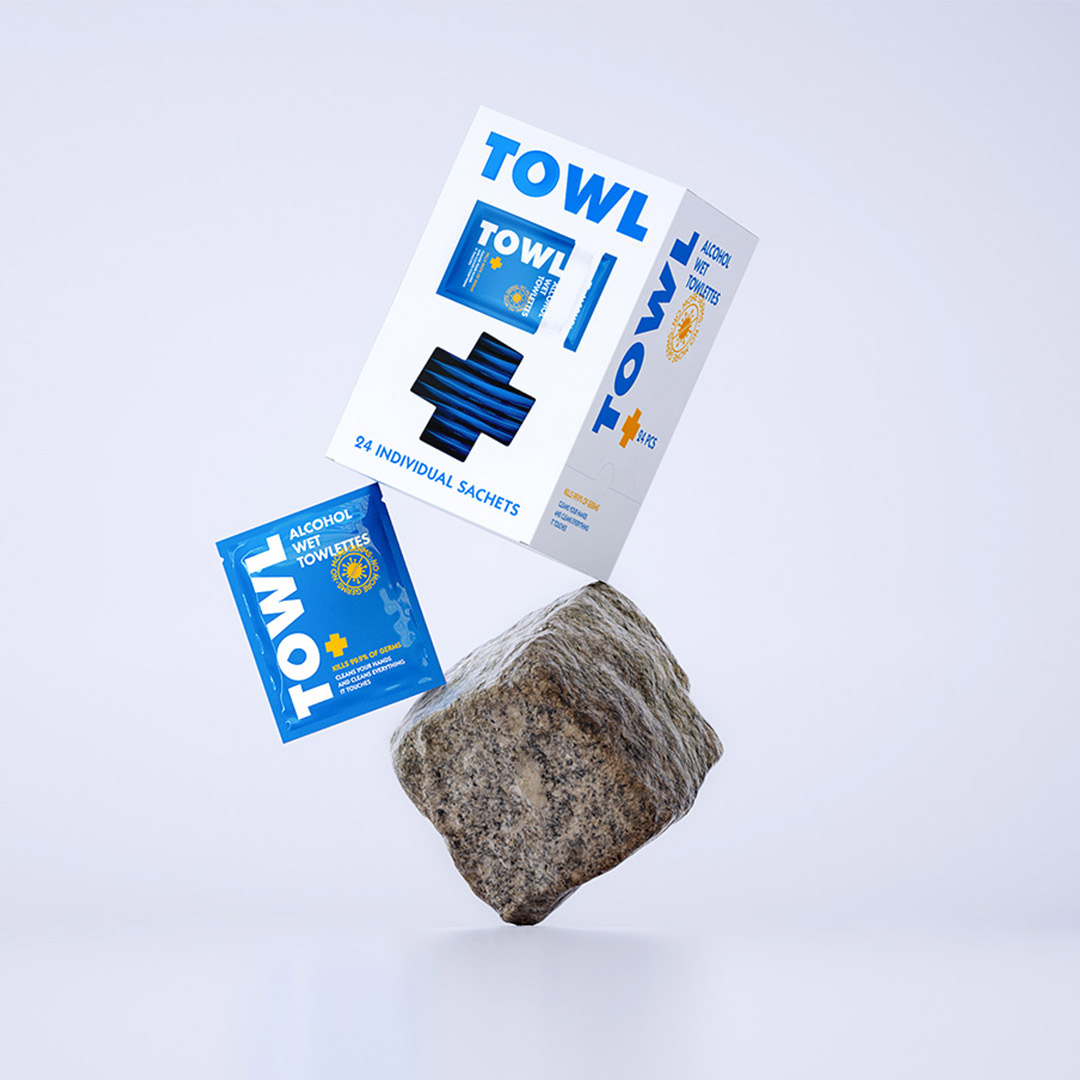 湿纸巾品牌标志包装设计2