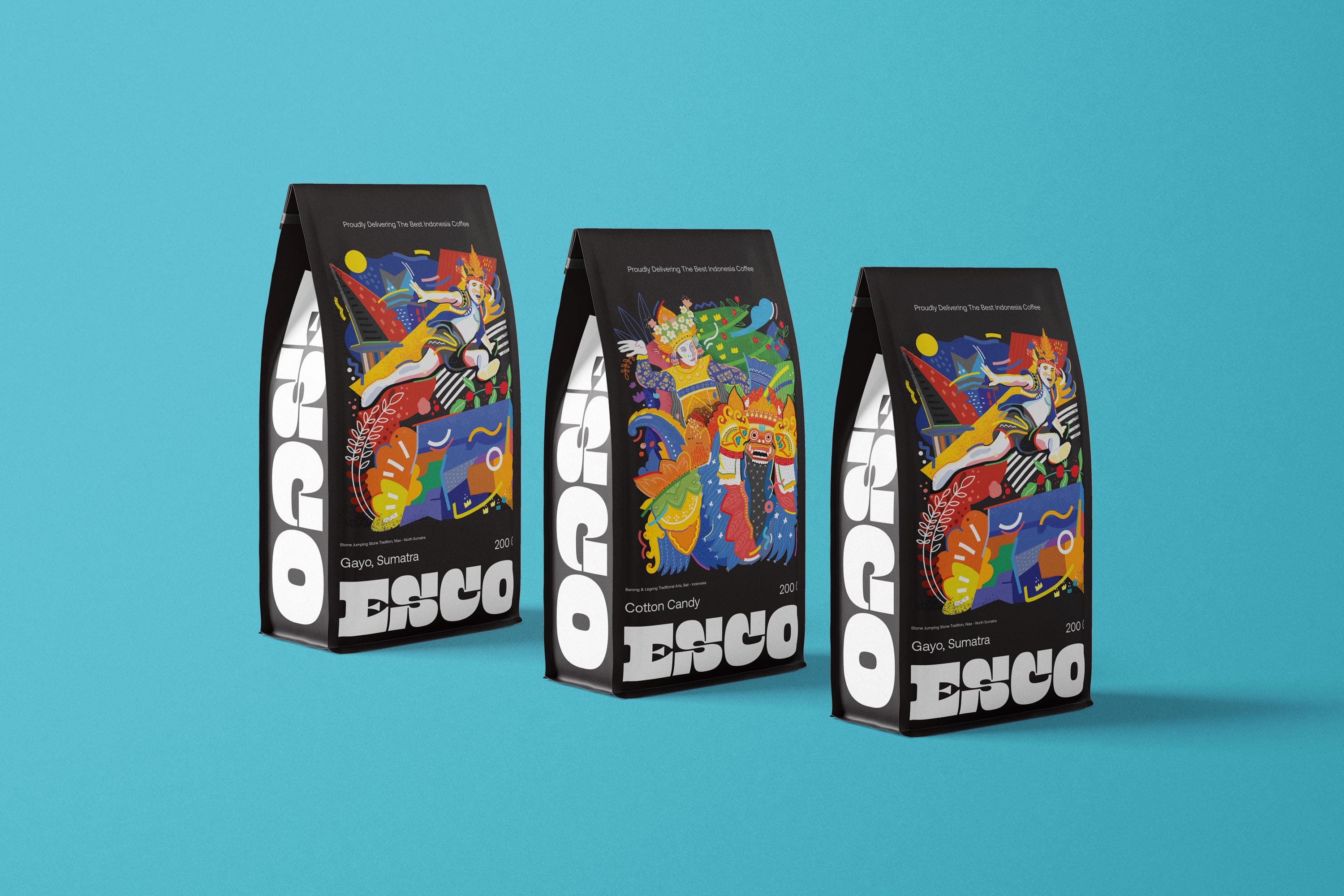 咖啡系列包装设计2