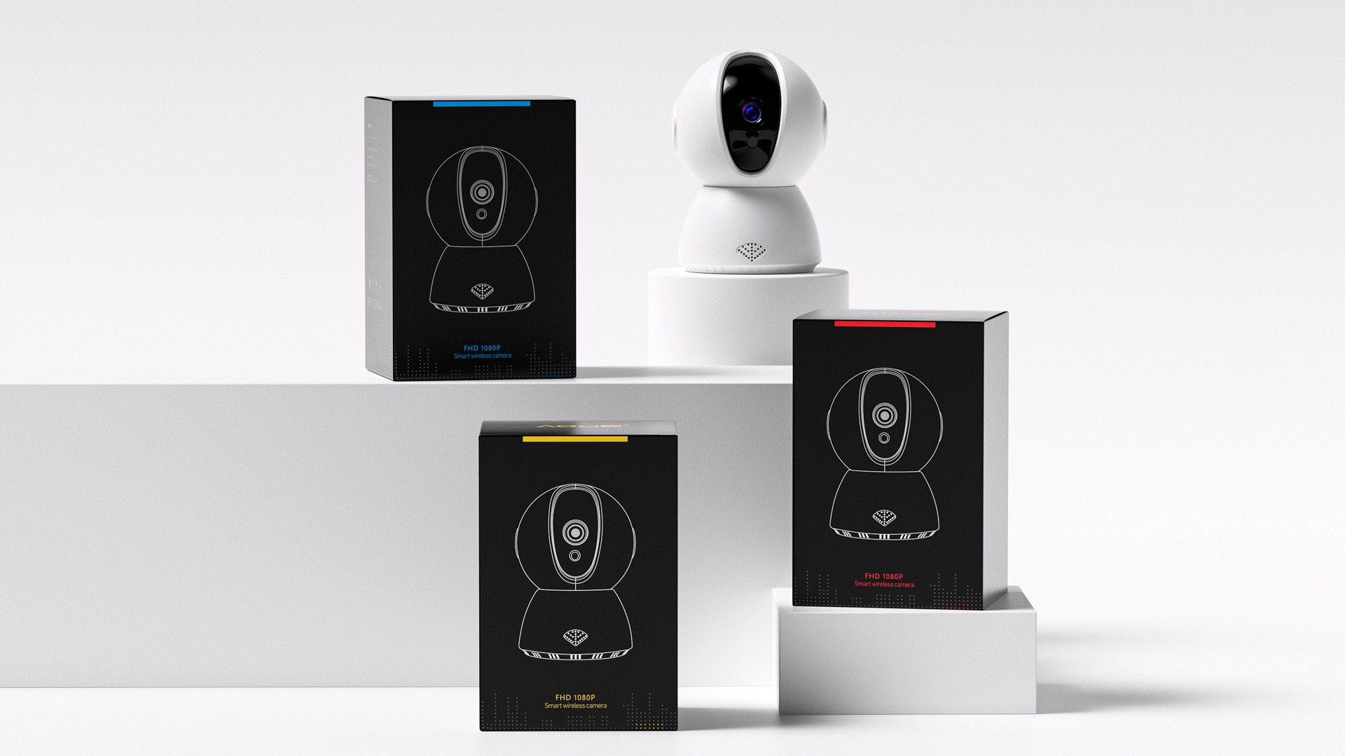 2电子产品包装渲染