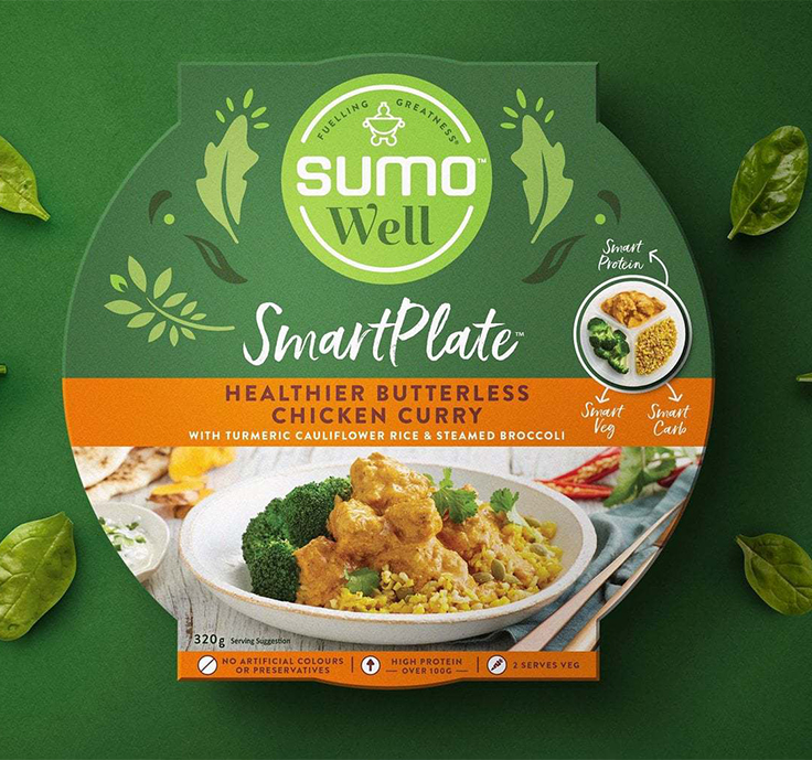澳大利亞 SumoWell 智能餐盤包裝設(shè)計(jì)，預(yù)制菜包裝設(shè)計(jì)